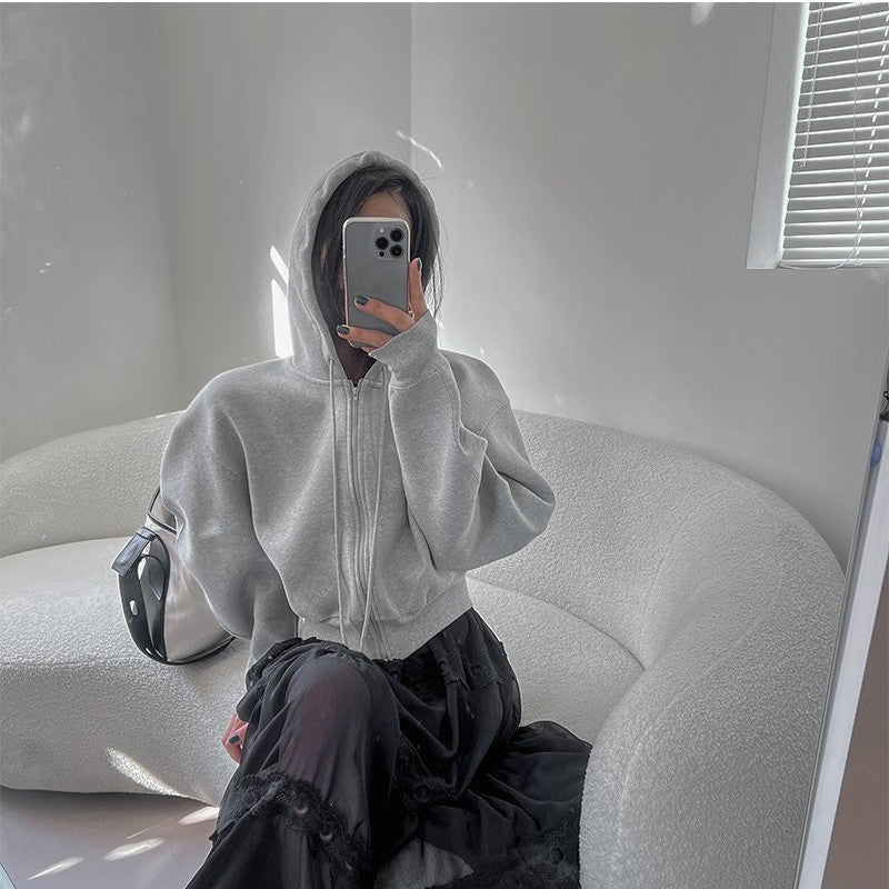 Damen Hoodie Lässig Voluminöse Ärmel Norvielle
