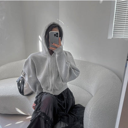 Damen Hoodie Lässig Voluminöse Ärmel Norvielle