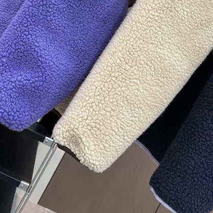 Damen Fleecejacke Kuschelig Reißverschluss-Taschen Norvielle