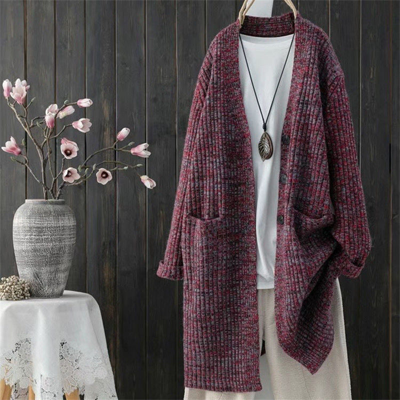 Damen Strickjacke Kuschelig Mit Taschen Modern Norvielle