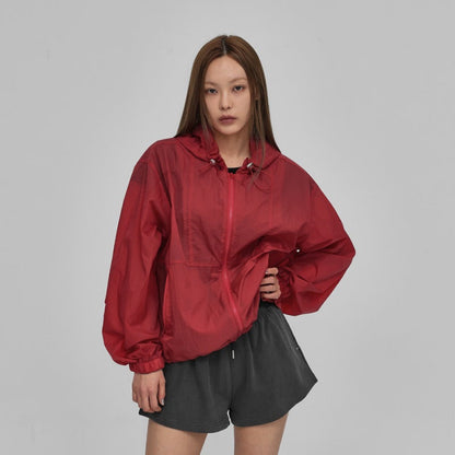 Damen Übergangsjacke mit Kapuze Norvielle