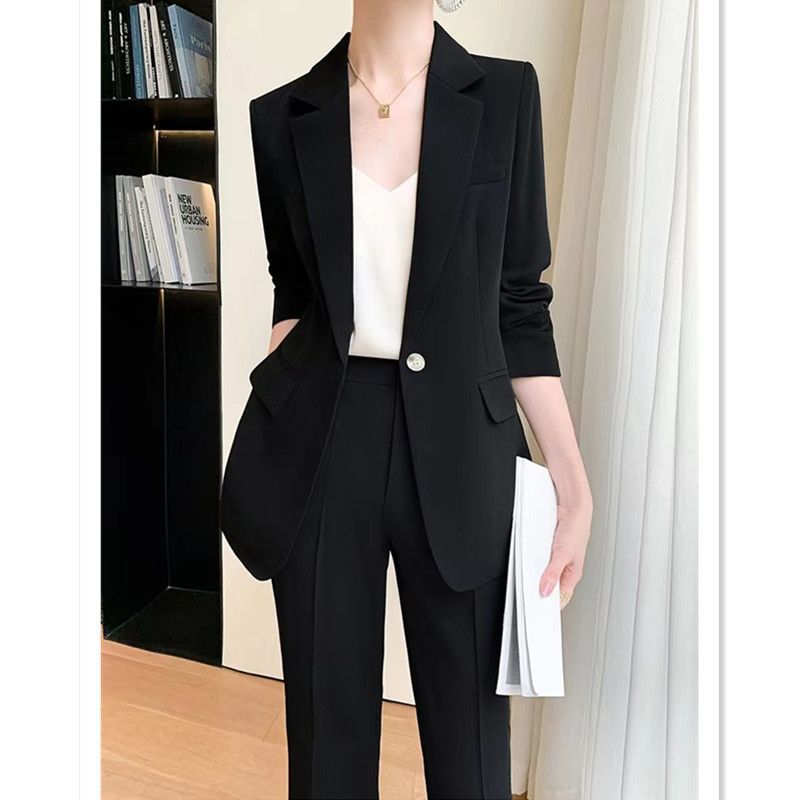 Damen Zweiteiliger Anzug Eleganter Schnitt Norvielle