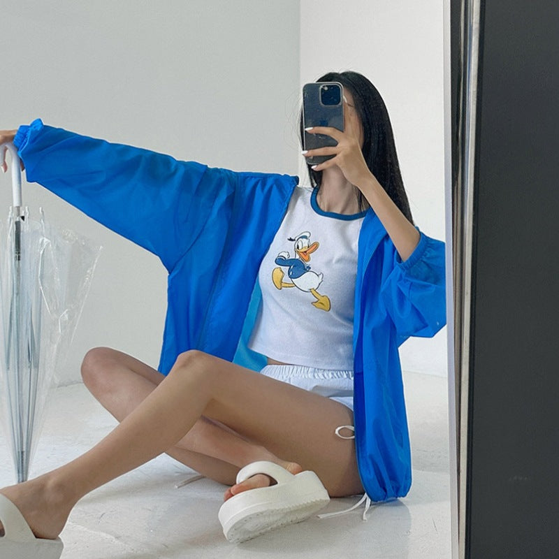 Damen Regenjacke Leicht Wasserdicht Mit Taschen
