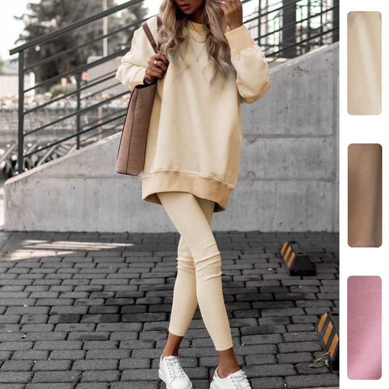 Damen Sweatshirt Überschnittene Schultern Weich Norvielle - Norvielle
