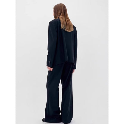 Damen Oversized Blazer Karomuster