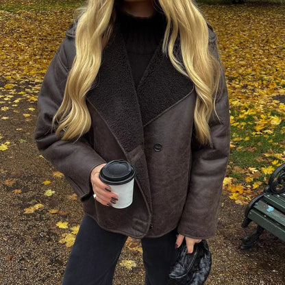 Damen Fleecejacke Kuscheliges Innenfutter Norvielle