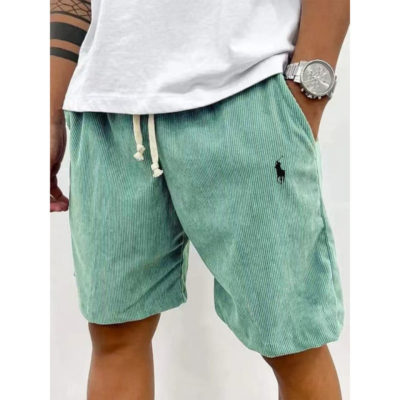 Herren Freizeithose Weiches Baumwoll-Mix Gummizug