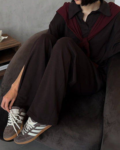 Damen Jumpsuit mit Kragen Norvielle