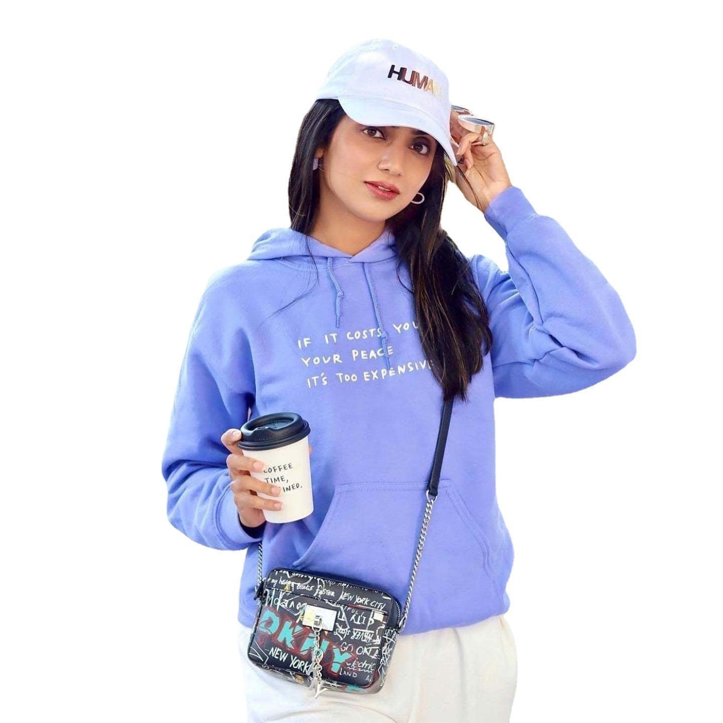 Damen Hoodie Motiv Norvielle
