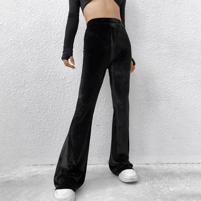 Damen Samthose Flared Norvielle - Norvielle