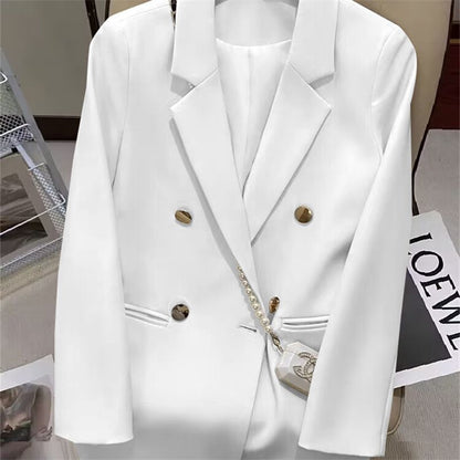 Damen Blazer Doppeltgefaltet Elegantes Design