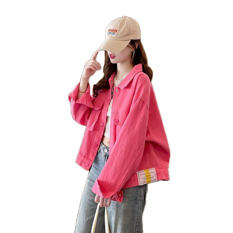Damen Oversized-Jacke Druckknöpfe Norvielle