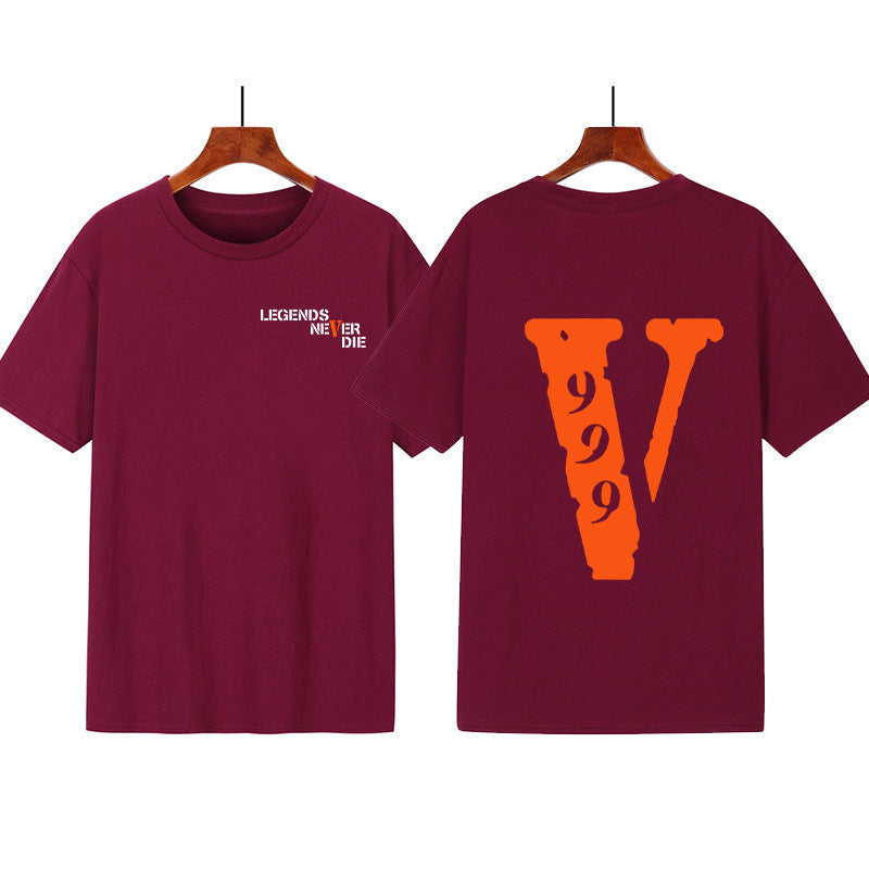 Damen Grafik T-Shirt mit originellem Schriftzug und kreativem Design