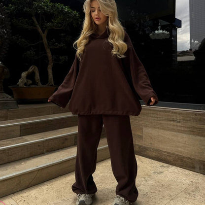 Damen Loungewear-Set mit Kapuze Norvielle