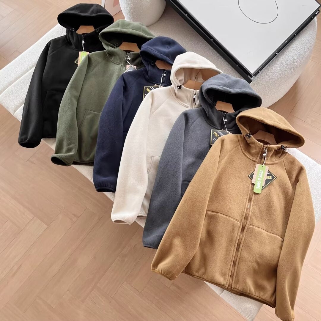 Damen Fleecejacke Mit Kapuze Warm Norvielle - Norvielle
