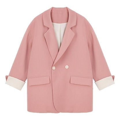 Damen Langarmjacke mit Kontrastärmeln Norvielle