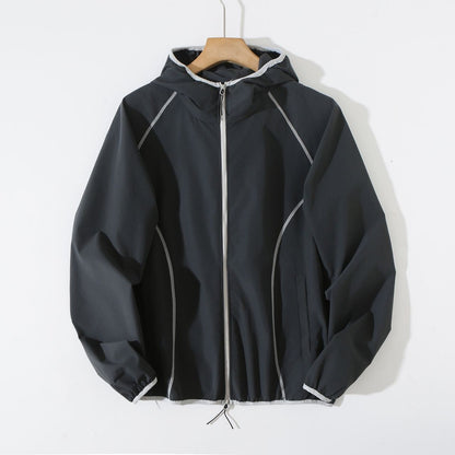 Damen Leichtwindjacke Kapuzenjacke Norvielle
