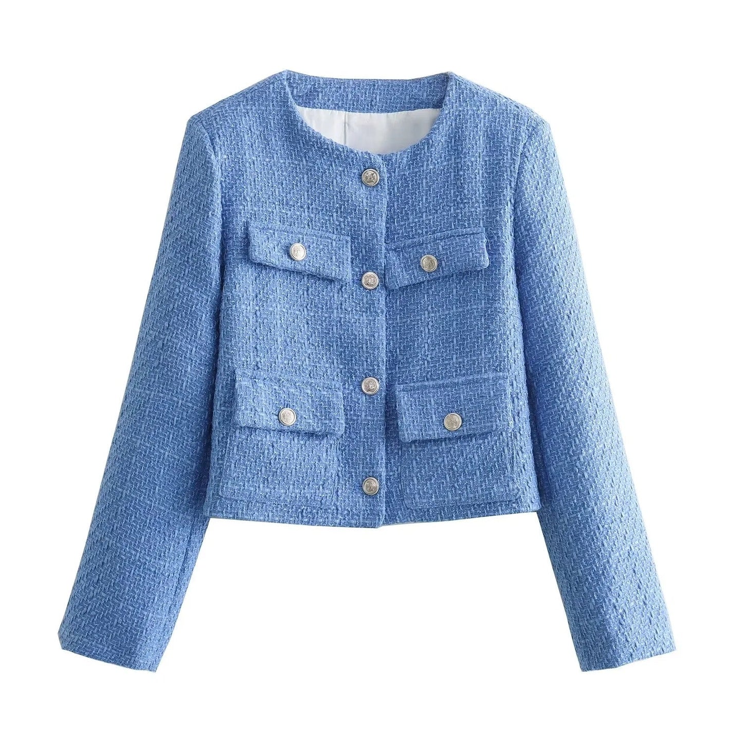 Damen Kurzjacke 2 Brusttaschen Norvielle