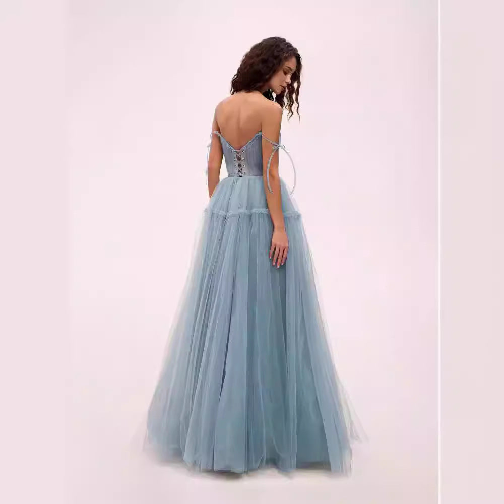 Damen Abendkleid Tüll Norvielle Elegant