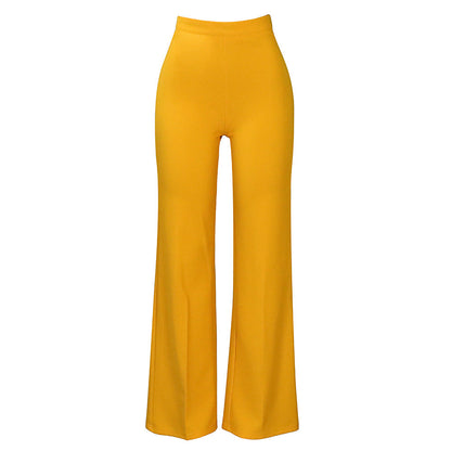 Damen High-Waist-Hosen Norvielle Elegantes Design