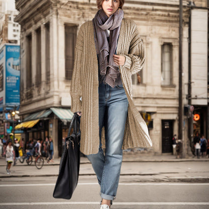 Damen Strickmantel Norvielle
