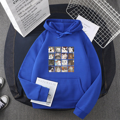 Damen Sweatshirt Tier-Motiv Norvielle