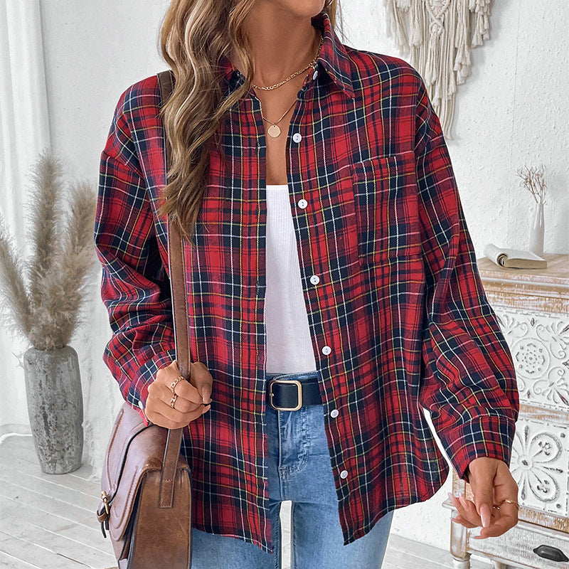 Damen Bluse Lässiger Schnitt Norvielle - Norvielle