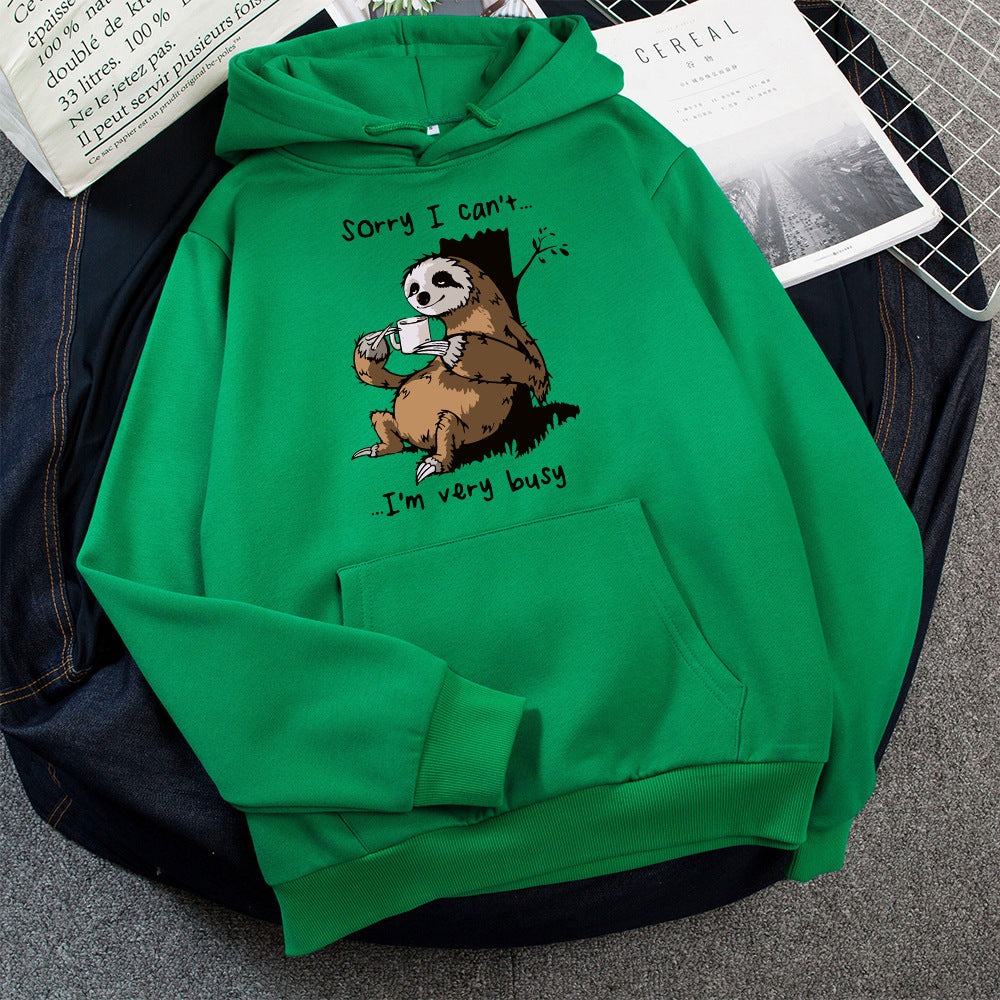 Damen Kapuzensweater Tiermotiv Weich Norvielle