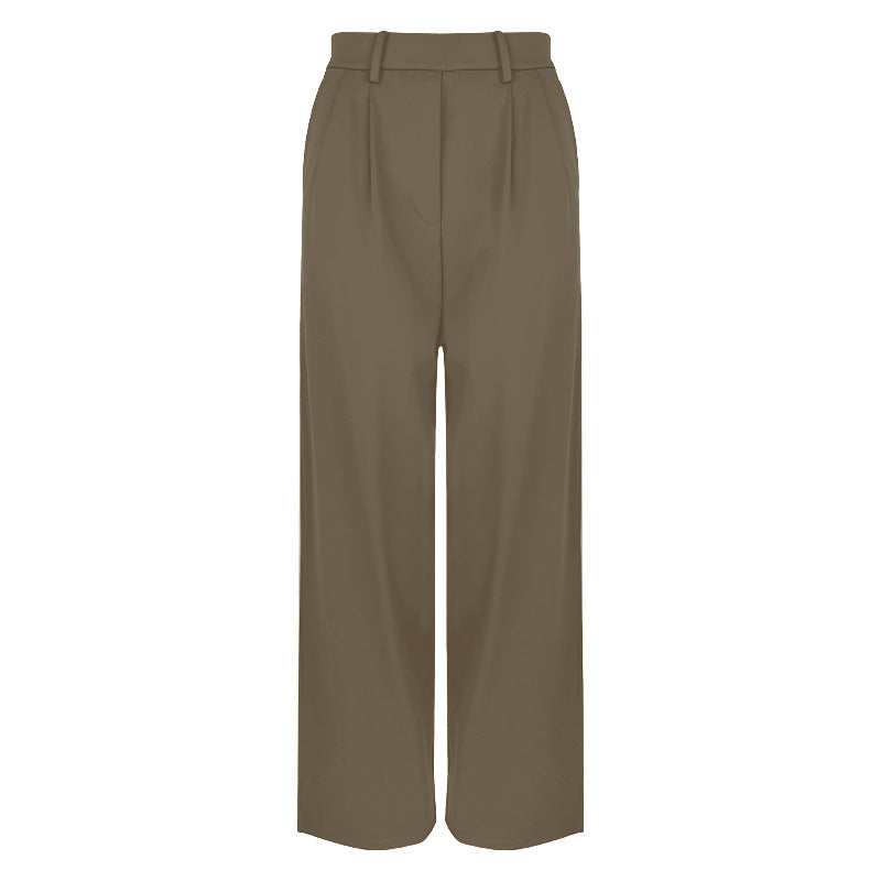 Elegante Damen-Geradehose mit Taschen