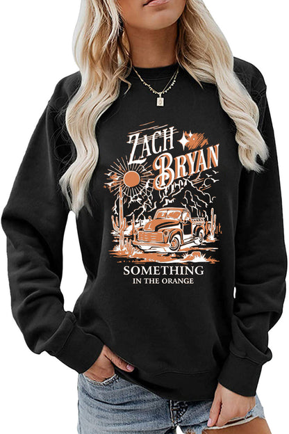 Damen Sweatshirt Vintage Truck Design Norvielle