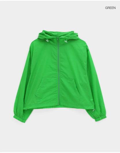 Damen Leichte Windbreaker-Jacke Sportlich Norvielle