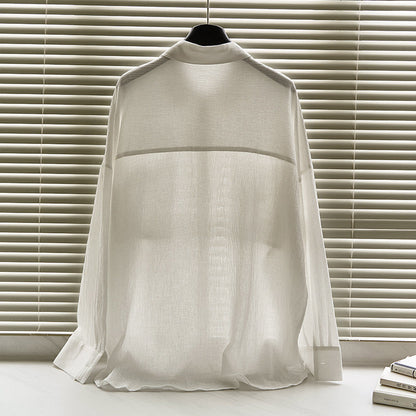 Damen Hemdbluse Lässig Brusttaschen Norvielle