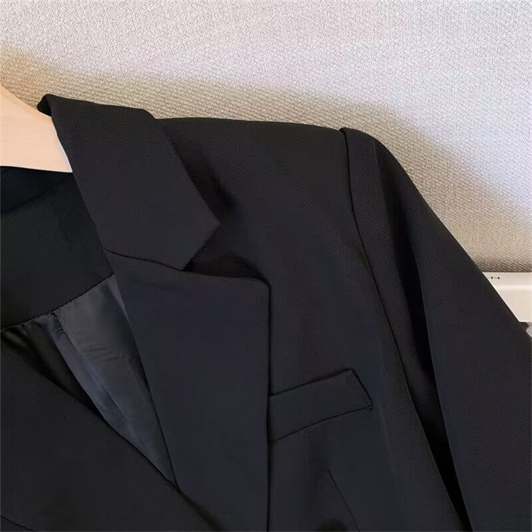 Eleganter Herrenblazer Doppelreihe Goldknöpfe