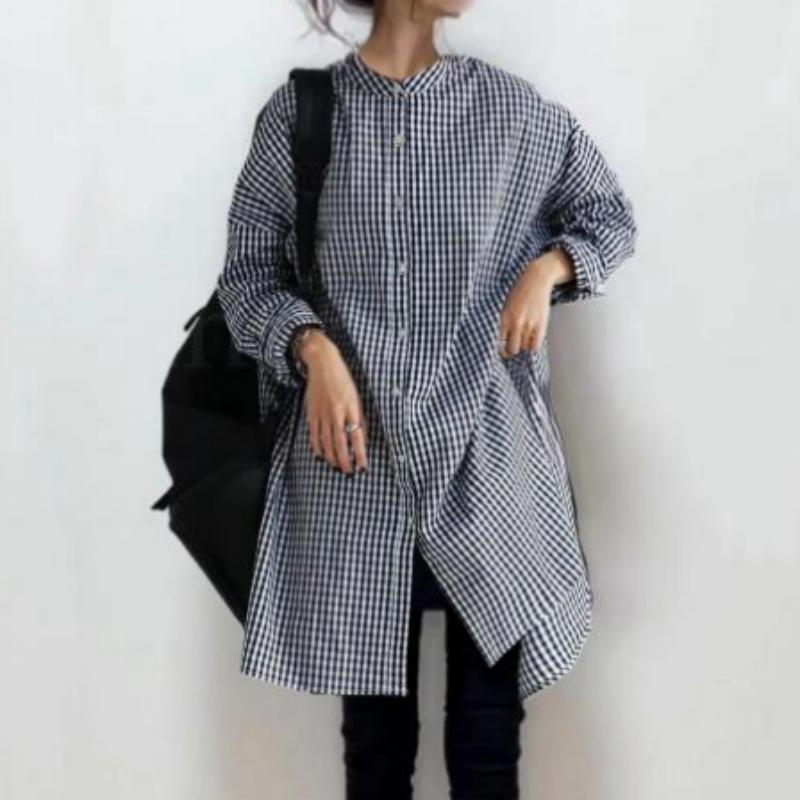 Damen Bluse Asymmetrischer Schnitt Modern Norvielle