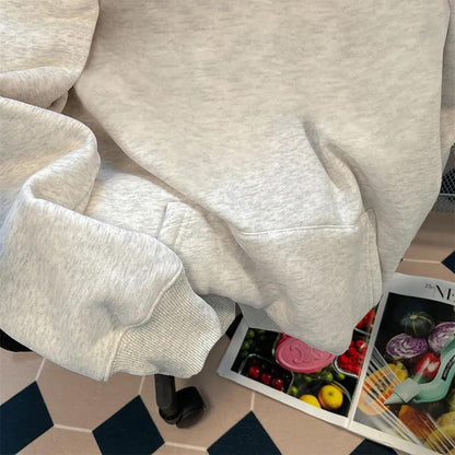 Damen Oversized Kapuzenpullover Norvielle Gemütlich