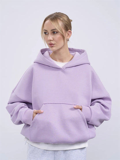 Damen Oversized Kapuzenpullover Bequem Norvielle