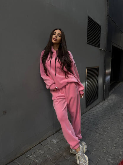 Damen Oversized Freizeitset Norvielle Komfort