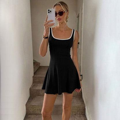 Damen Sommerkleid Figurformend Bequem Norvielle
