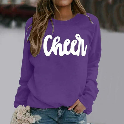 Damen Sweatshirt Origineller Schriftzug Norvielle