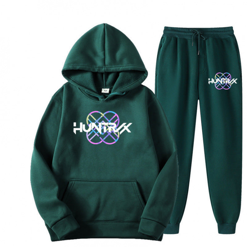 Damen Sweatanzug Modernes Grafikdesign Lässig Norvielle
