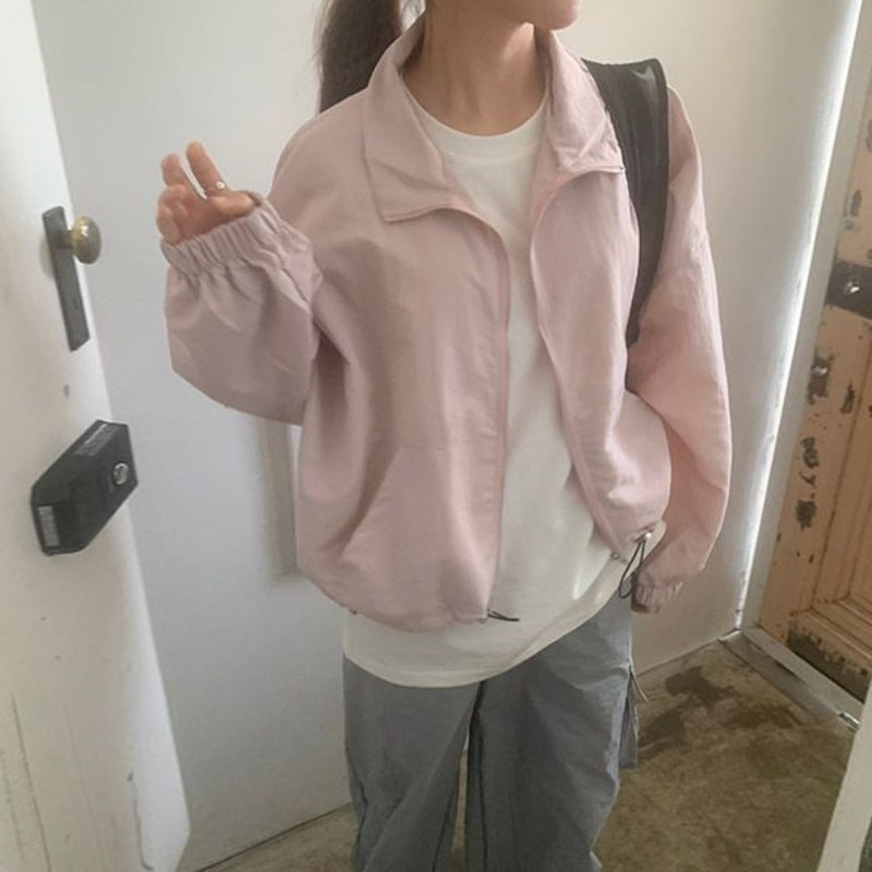 Damen Übergangsjacke Elastische Bündchen Norvielle