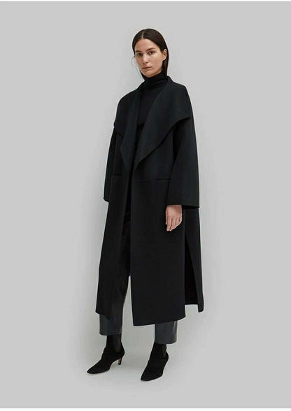 Damen Oversize-Mantel Offener Vorderteil Norvielle