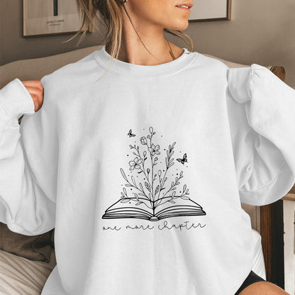 Damen Sweatshirt Blumendesign Weich Grau