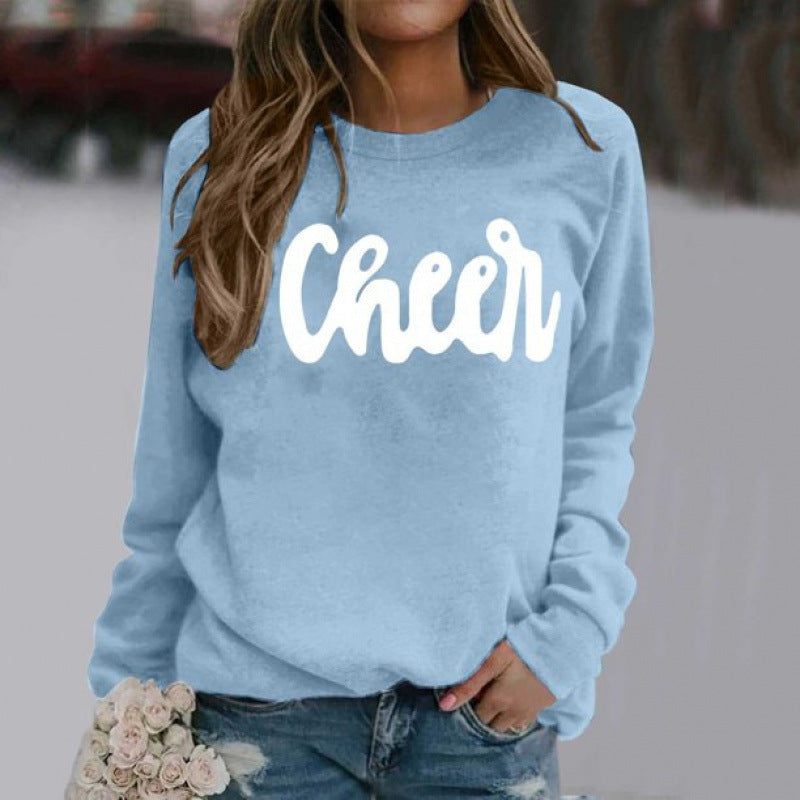 Damen Sweatshirt Origineller Schriftzug Norvielle