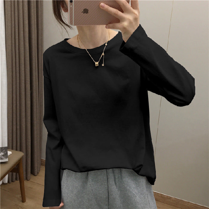 Damen Langarmshirt Rundhalsausschnitt Norvielle