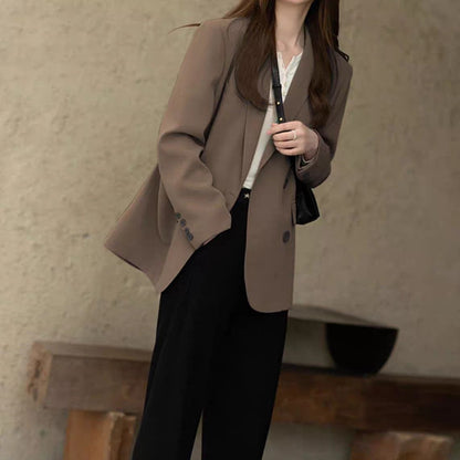 Damen Oversize Blazer Norvielle Elegantes Design