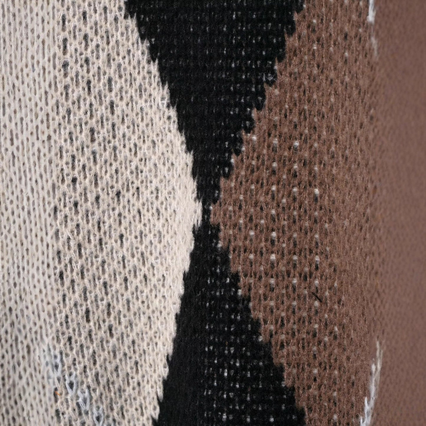 Damen Strickpullover Rautenmuster