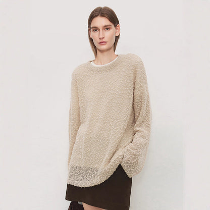 Damen Strickpullover Weich Norvielle