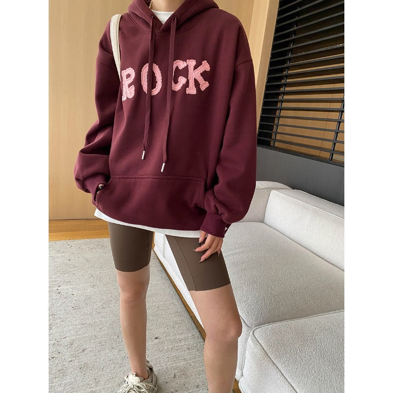 Damen Hoodie Norvielle mit Schriftzug