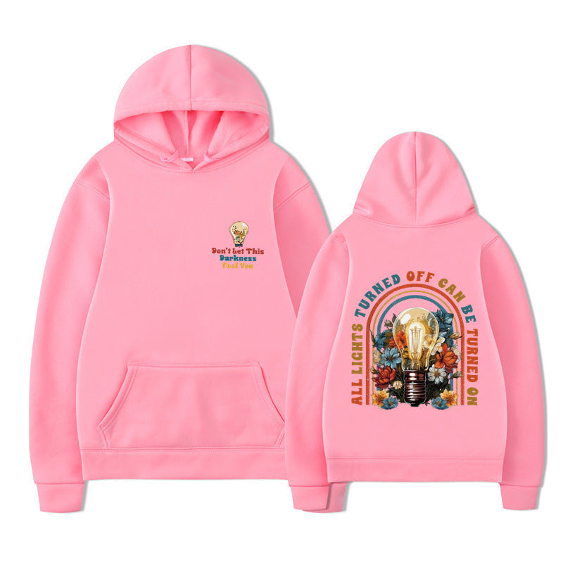 Damen Kapuzenpullover Bunt Entspannter Sitz
